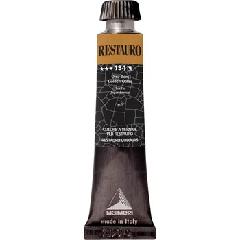 Výtvarná barva Maimeri Varnish Restauro Restaurační barva Golden Ochre 134 20 ml 1 ks