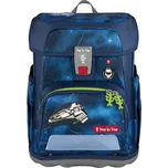 Školní aktovka CLOUD pro prvňáčky - 5dílný set, Step by Step STARSHIP GALACTUS