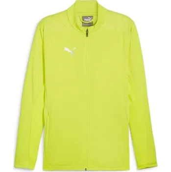 Pánské oblečení Pánská sportovní mikina Puma TEAMFINAL TRAINING JACKET L Světle zelená, Bílá