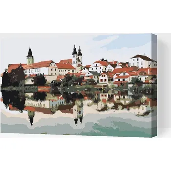 Painting Queens Painting Queens, Malování podle čísel, Telč, 40 × 60 cm, vypnuté plátno na rám