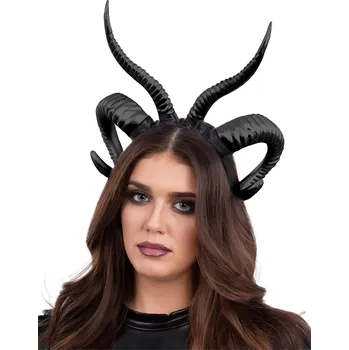 SmiffysDvojité černé rohy démona