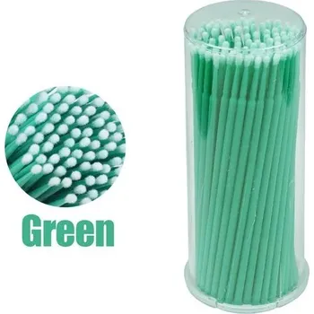 Odstraňovač lepidla, prodloužení a lifting řas | Kosmetika, Nástroje - 100KS Zelená