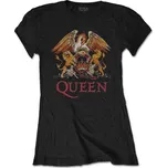 Queen Classic Crest Black L Dámské Tričko