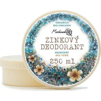 Medarek Medárek Zinkový deodorant bez vůně Objem:: 250 ml