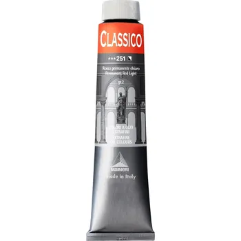 Olejová barva Maimeri Classico Olejová barva Permanent Red Light 200 ml 1 ks
