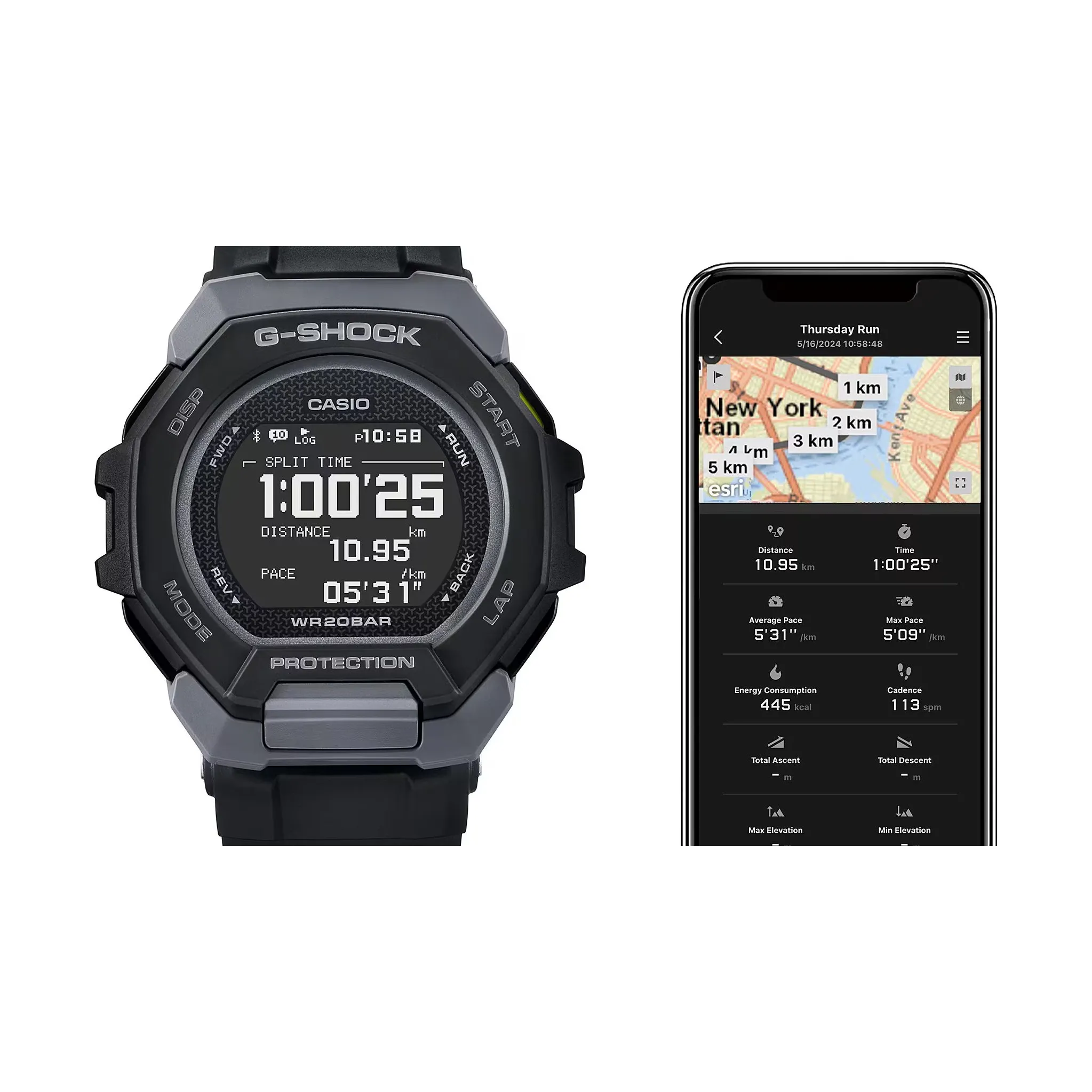 Fotografie 9 - Hodinky Casio G-Squad GBD-300-1ER