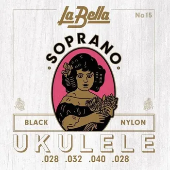 Struna pro hudební nástroj La Bella 15 Struny pro sopránové ukulele