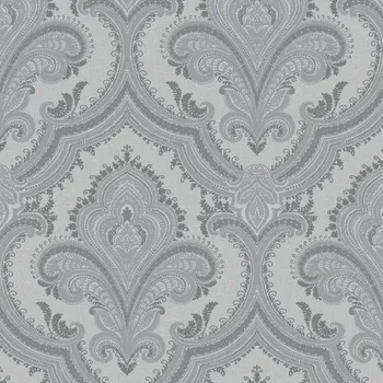 Tapeta Luxusní vliesová zámecká tapeta na zeď, šedo-stříbrná, 520316, Best Sellers, Design ID