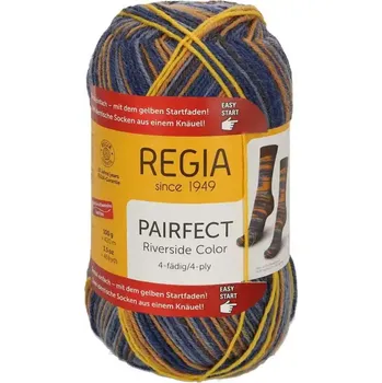Příze Regia 4-Ply Pairfect 7158 Jetty color (Ponožková příze Regia Pairfect 7158 Jetty color)