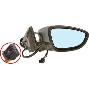 Autodíl ACI zrcátko pro VW JETTA 11- el. sklopné s pamětí, blikačem a světlem pro nástup pro lak (1