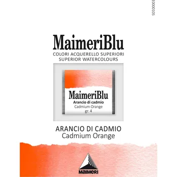 Vodová barva Maimeri Blu Akvarelová barva Cadmium Orange 054 1,5 ml 1 ks