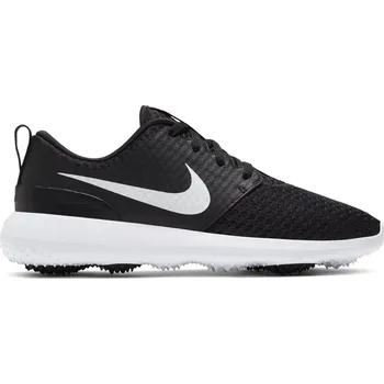 Golfová obuv Nike Roshe G Black/Metallic White/White 35,5 Dámske golfové boty