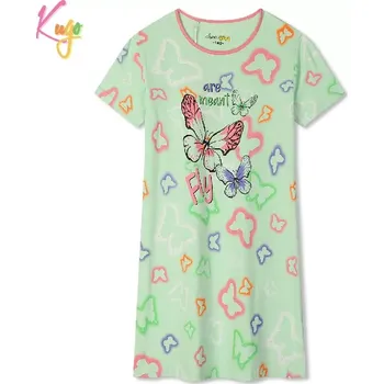 Dívčí noční košile kr.r. MC5852 zelená