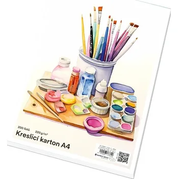 Papírny Brno Kreslicí karton A4 220g bílý