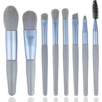 Kosmetická sada Kosmetická sada 8 ks | Make up nástroje, kosmetické balíčky 8 ks - H3-modrá