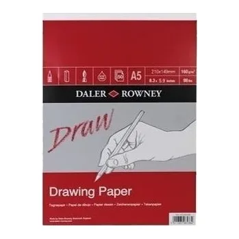 Daler Rowney Drawing Paper Skicář 50 A5 160 g