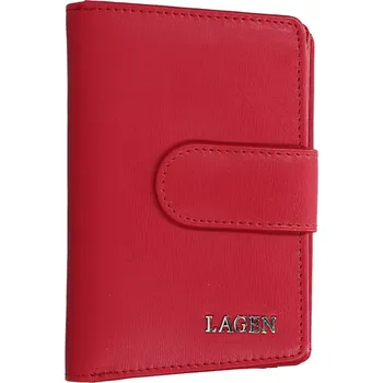 dámská peněženka kožená 50313 - červená - RED