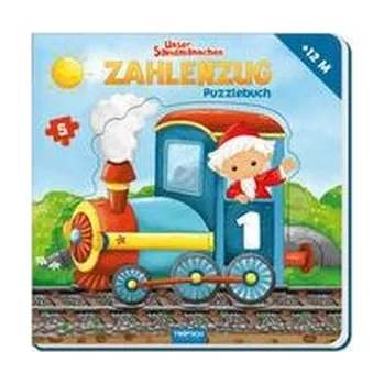 První čtění Trötsch Unser Sandmännchen Puzzlebuch Zahlenzug Puzzlebuch - Trötsch Verlag