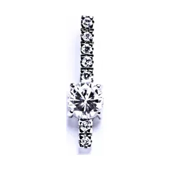 Přívěsek Stříbrný přívěsek čiré zirkony - VP127 (Stříbrný přívěsek s čirými zirkony)