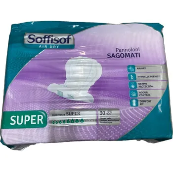 Tvarované vložky SUPER, těžká inkontinence, 2030 ml, 20 ks/bal. 00916