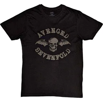 Pánské tričko Avenged Sevenfold Classic Deathbat Black 2XL Tričko