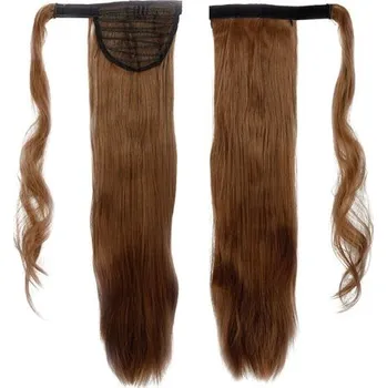 Príčeskový cop - hnědý 30#