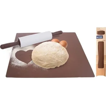 Kuchyňský vál vál 60x50x0,08cm kuchyňský, silikon, hnědý