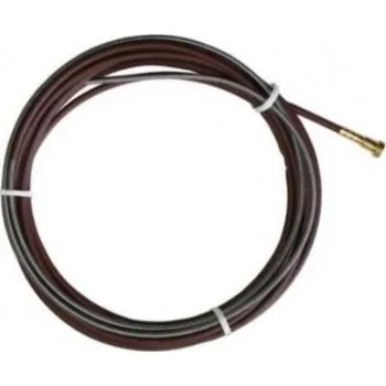Příslušenství ke svářečce Bowden BINZEL ocel hnědý 0,6-0,8mm 1,3x3,6 Velikost: 3400mm