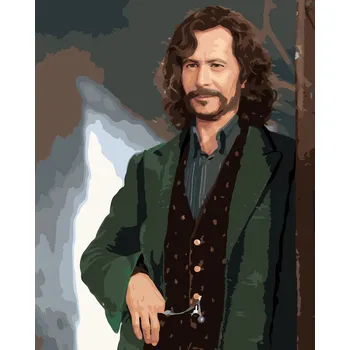 Zuty Malování podle čísel Sirius Black (Harry Potter)