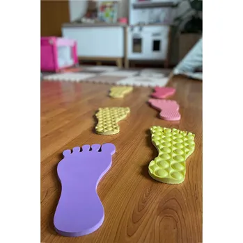 Stopy - nohy 70 Hnědá