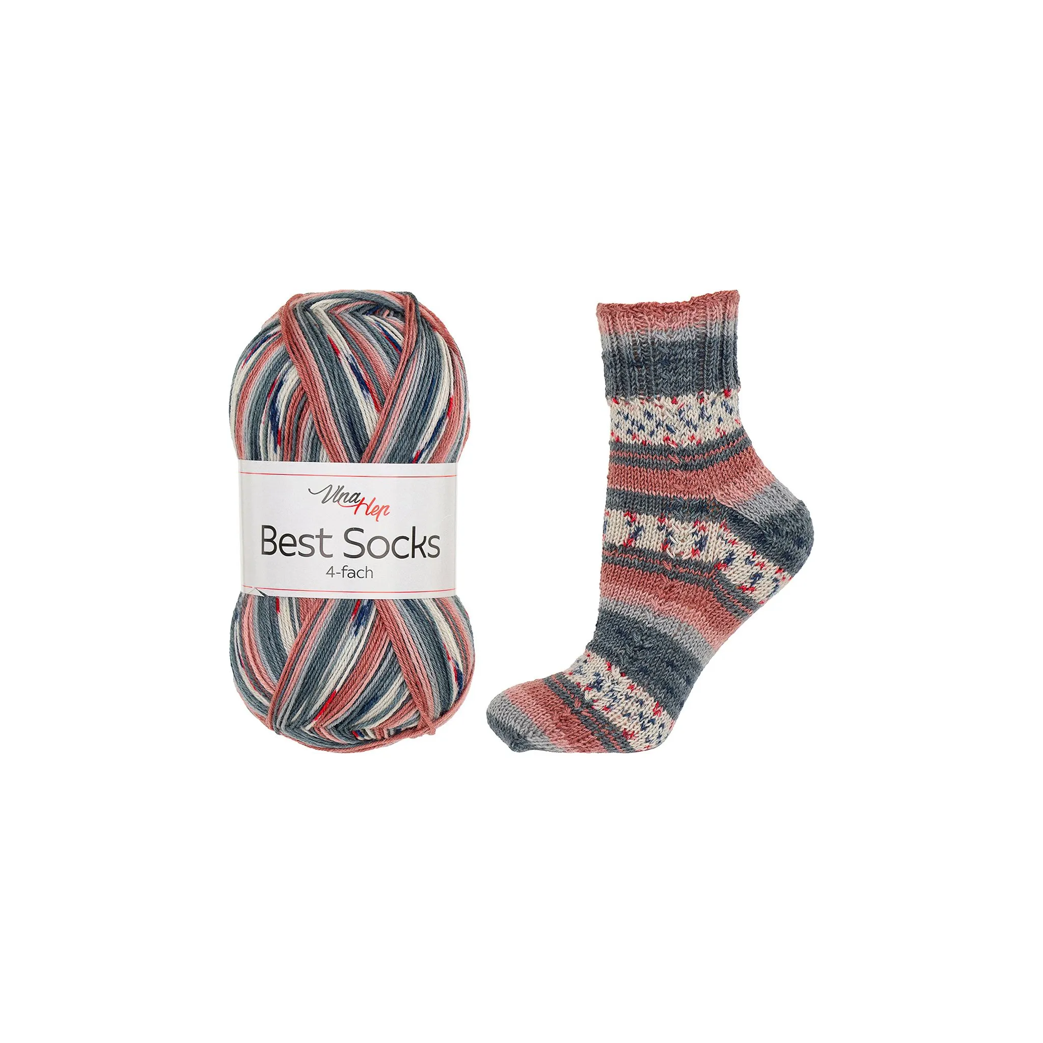 Fotografie 1 - Příze Vlna-Hep Best Socks 4-fach 7382