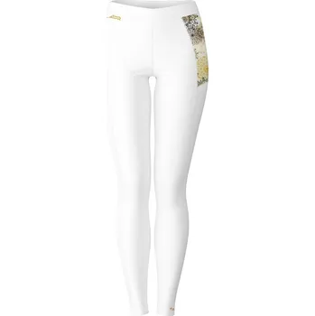 Dámské termo spodky Dámské funkční spodky dlouhé GOLDEN EYE bílá Bamboo Thermo - Žlutá / XS