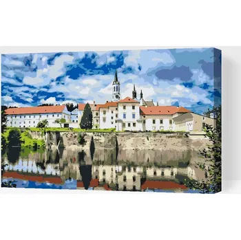 Painting Queens Painting Queens, Malování podle čísel, Vyšší Brod, 40 × 60 cm, vypnuté plátno na rám