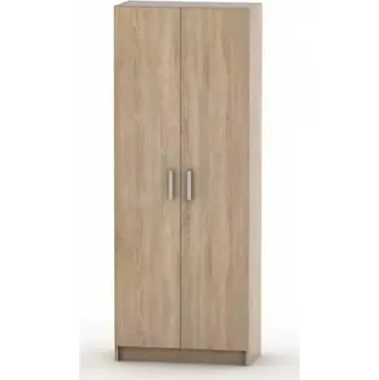 Šatní skříň 2-dveřová skříň BETTY 7, policová, dub sonoma - SLEVA 3% s kodem radost25