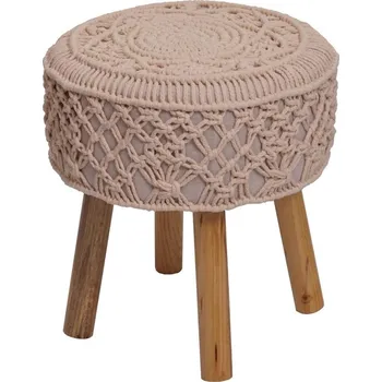 Taburet Macramé taburet