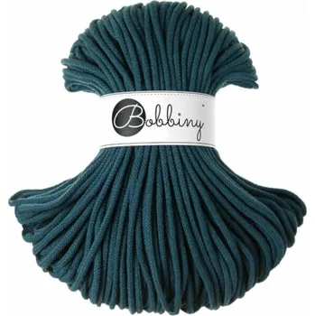 Příze Bobbiny Premium 5 mm 100 m Peacock Blue Šňůra