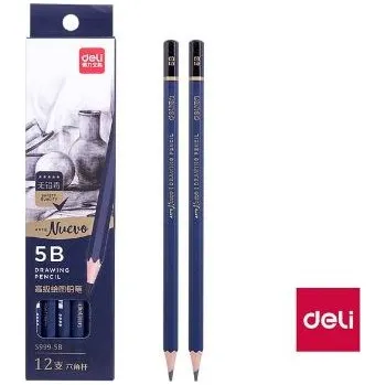 Grafitová tužka luma Tužka technická lakovaná DELI - 5B