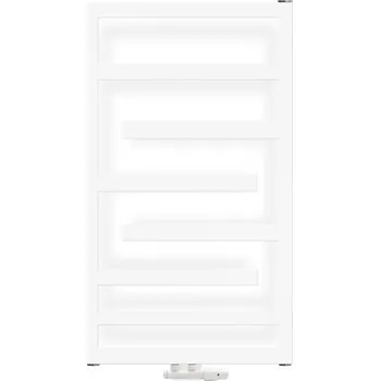 Radiátor Oltens Flamma koupelnový radiátor designově 88x50 cm bílá 55014000