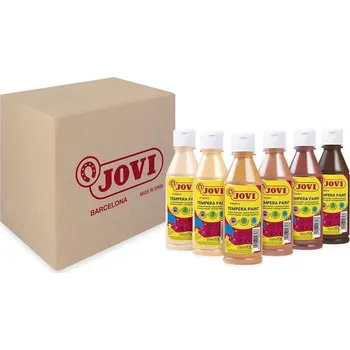 Výtvarná barva Jovi Premium Sada temperových barev Body 6 x 250 ml
