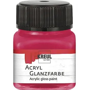 Vodová barva Kreul 79219 Akrylová barva Dark Red 20 ml 1 ks