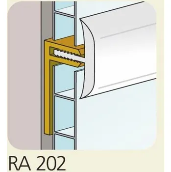 Fasádní barva Dokončovací profil OTTOPAN - Spojovací kulatý A202 : Barva - Bílá