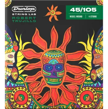 Hudební nástroj Dunlop RTN45105 String Lab Robert Trujillo Struny pro baskytaru