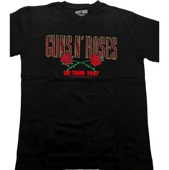 Pánské tričko Guns N' Roses 87 Tour Black 2XL Tričko