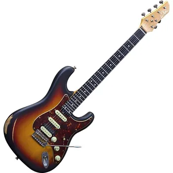 Elektrická kytara Eko guitars Aire Relic Sunburst Elektrická kytara