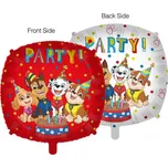 Procos Čtverec - Tlapková Patrola 43cm fóliový balónek a závaží