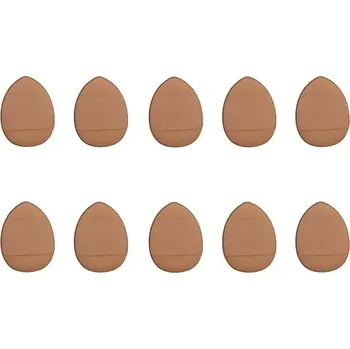 Make-up Mini kosmetická houbička | Aplikátor na make up, Kosmetické nástroje - 10 hnědých v sáčku