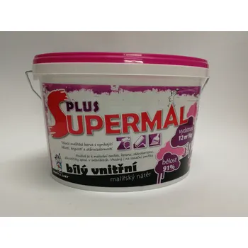 barva na zeď Barvy a laky Teluria s.r.o. Supermal plus 7,5kg