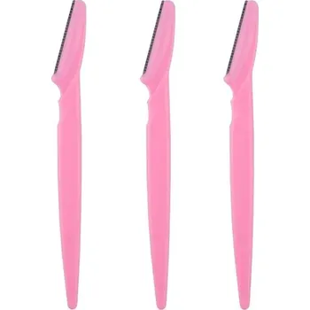 Epilátor na obočí a obličej | Nástroje pro epilaci a odstraňování chloupků - 3ks růžové