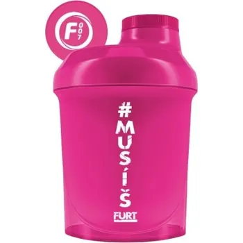 Shaker Fitness007 šejkr #musíšfurt 300 ml - růžová + Sleva 3 % pro registrované