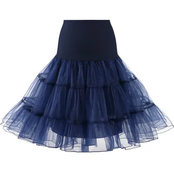 Dámská sukně Tylová spodnička, k tutu sukni - univerzální velikost - více barev - Tmavě modrá,M
